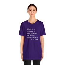 Load image into Gallery viewer, Skinner on Science Unisex Jersey Short Sleeve Tee