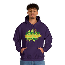 Load image into Gallery viewer, "Science Doesn't Require Belief" Unisex Pullover Hoodie