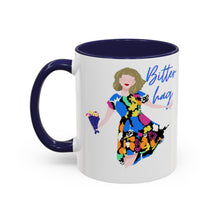 Load image into Gallery viewer, "Bitter Hag"/"Not How It Works" Accent Coffee Mug, 11oz