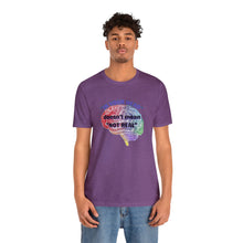 Load image into Gallery viewer, "In Your Head" Unisex Jersey Short Sleeve Tee