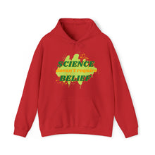 Load image into Gallery viewer, "Science Doesn't Require Belief" Unisex Pullover Hoodie