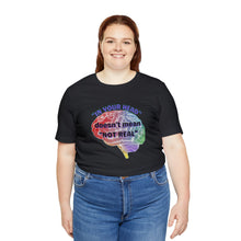 Load image into Gallery viewer, "In Your Head" Unisex Jersey Short Sleeve Tee