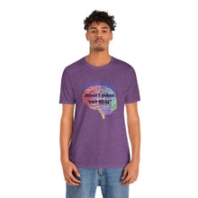 Load image into Gallery viewer, "In Your Head" Unisex Jersey Short Sleeve Tee