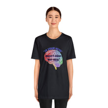 Load image into Gallery viewer, "In Your Head" Unisex Jersey Short Sleeve Tee