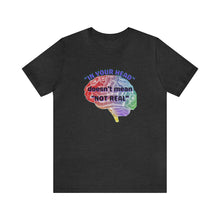 Load image into Gallery viewer, "In Your Head" Unisex Jersey Short Sleeve Tee