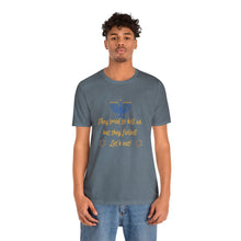 Load image into Gallery viewer, Hanukkah "Let's Eat!" Unisex Jersey Short Sleeve Tee