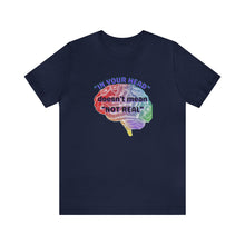 Load image into Gallery viewer, "In Your Head" Unisex Jersey Short Sleeve Tee