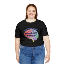 Load image into Gallery viewer, "In Your Head" Unisex Jersey Short Sleeve Tee