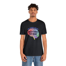 Load image into Gallery viewer, "In Your Head" Unisex Jersey Short Sleeve Tee