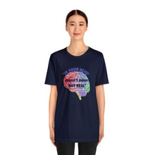 Load image into Gallery viewer, "In Your Head" Unisex Jersey Short Sleeve Tee