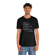 Load image into Gallery viewer, Skinner on Science Unisex Jersey Short Sleeve Tee