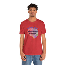Load image into Gallery viewer, "In Your Head" Unisex Jersey Short Sleeve Tee
