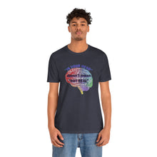 Load image into Gallery viewer, "In Your Head" Unisex Jersey Short Sleeve Tee