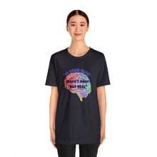 Load image into Gallery viewer, "In Your Head" Unisex Jersey Short Sleeve Tee