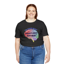 Load image into Gallery viewer, "In Your Head" Unisex Jersey Short Sleeve Tee