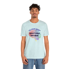 Load image into Gallery viewer, "In Your Head" Unisex Jersey Short Sleeve Tee