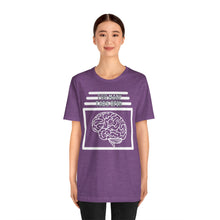 Load image into Gallery viewer, Brain Has Too Many Tabs Open Unisex Jersey Short Sleeve Tee