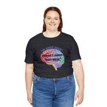 Load image into Gallery viewer, "In Your Head" Unisex Jersey Short Sleeve Tee
