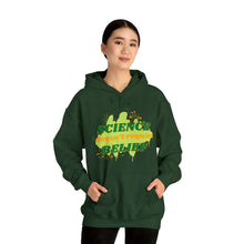 Load image into Gallery viewer, "Science Doesn't Require Belief" Unisex Pullover Hoodie