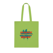 Load image into Gallery viewer, "Real Psychology with Dr. Inna" Cotton Tote with Dr. Inna quote