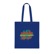 Load image into Gallery viewer, "Real Psychology with Dr. Inna" Cotton Tote with Dr. Inna quote