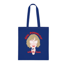 Load image into Gallery viewer, "Real Psychology with Dr. Inna" Cotton Tote with Dr. Inna quote