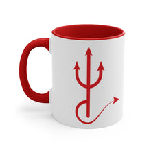 Load image into Gallery viewer, "Do you like my horns?" Accent Coffee Mug, 11oz