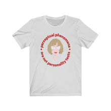 Load image into Gallery viewer, "Perceptual Phenomena" Unisex Jersey Short Sleeve Tee in XS-3X