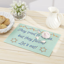 Load image into Gallery viewer, Jewish Holidays Glass Cutting Board