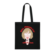 Load image into Gallery viewer, "Real Psychology with Dr. Inna" Cotton Tote with Dr. Inna quote