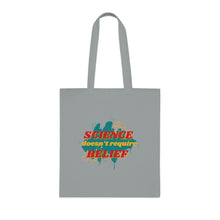 Load image into Gallery viewer, "Real Psychology with Dr. Inna" Cotton Tote with Dr. Inna quote