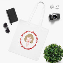 Load image into Gallery viewer, "Perceptual Phenomena" Cotton Tote