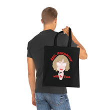 Load image into Gallery viewer, "Real Psychology with Dr. Inna" Cotton Tote with Dr. Inna quote