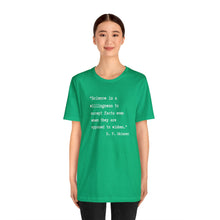 Load image into Gallery viewer, Skinner on Science Unisex Jersey Short Sleeve Tee
