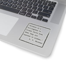 Load image into Gallery viewer, Skinner on Science Kiss-Cut Stickers
