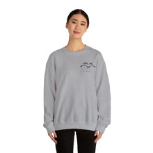 Load image into Gallery viewer, &quot;Um, no&quot; Unisex Heavy Blend™ Crewneck Sweatshirt (small glasses)
