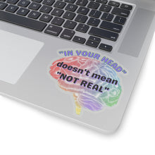 Load image into Gallery viewer, "In Your Head" Kiss-Cut Stickers
