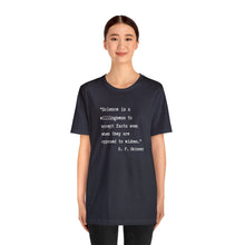 Load image into Gallery viewer, Skinner on Science Unisex Jersey Short Sleeve Tee
