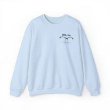 Load image into Gallery viewer, &quot;Um, no&quot; Unisex Heavy Blend™ Crewneck Sweatshirt (small glasses)
