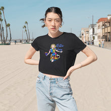 Load image into Gallery viewer, “Bitter Hag” Women&#39;s Flowy Cropped Tee
