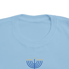 Load image into Gallery viewer, Hanukkah &quot;Let&#39;s Eat!&quot;  Kid&#39;s Fine Jersey Tee
