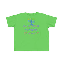 Load image into Gallery viewer, Hanukkah &quot;Let&#39;s Eat!&quot;  Kid&#39;s Fine Jersey Tee
