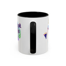 Load image into Gallery viewer, &quot;Bitter Hag&quot;/&quot;Not How It Works&quot; Accent Coffee Mug, 11oz
