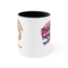 Load image into Gallery viewer, &quot;Real Psychology with Dr. Inna&quot; Accent Coffee Mug, 11oz
