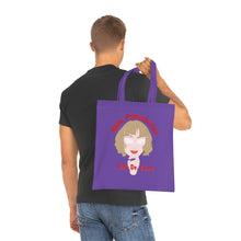 Load image into Gallery viewer, &quot;Real Psychology with Dr. Inna&quot; Cotton Tote with Dr. Inna quote
