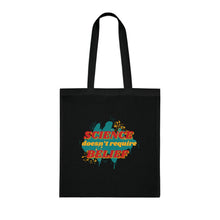 Load image into Gallery viewer, &quot;Real Psychology with Dr. Inna&quot; Cotton Tote with Dr. Inna quote
