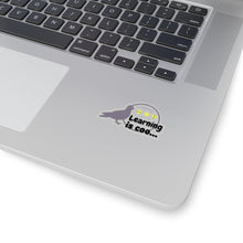 Load image into Gallery viewer, &quot;Learning is Coo&quot; Kiss-Cut Stickers
